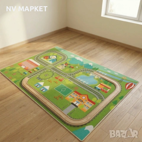 Детски килими, различни модели 120×160см,противоплъзгащи,миещи се, снимка 8 - Други - 53873965