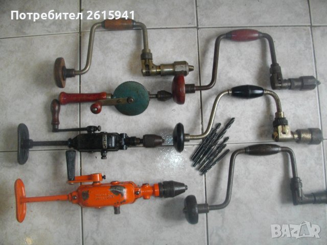 Ретро Маткап-Ръчна Дрелка/Бормашина-ГДР/ФРГ/СССР/Полша-Патронник 10-13 мм-ОТЛИЧНИ