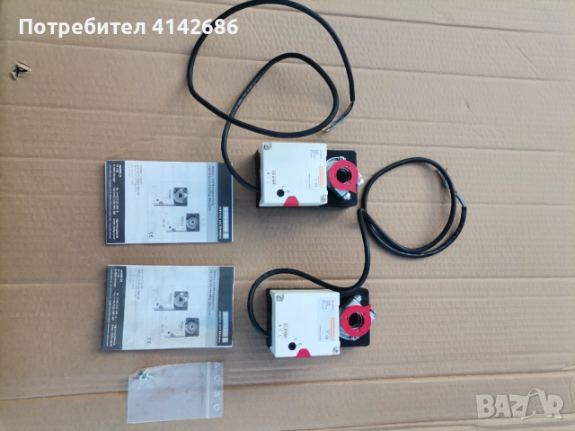 Ротационен задвижващ механизъм GRUNER за регулиране на клапи в ОВК инсталации, снимка 3 - Други машини и части - 52962217