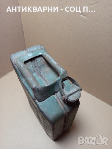 Стара Малка Немска Туба За Гориво 5лт., снимка 5 - Антикварни и старинни предмети - 51537848