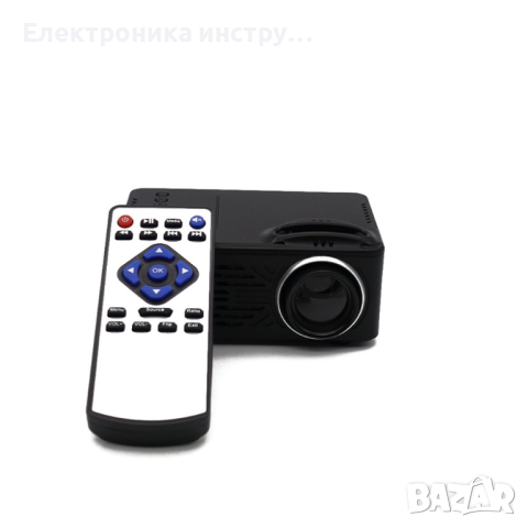 Мини видео проектор Led Projector ARD 814, снимка 4 - Плейъри, домашно кино, прожектори - 44264373