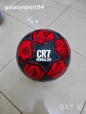 Топка Роналдо оранжево-червена Шампионска лига 2027 Cristiano Ronaldo, снимка 3 - Футбол - 56233824