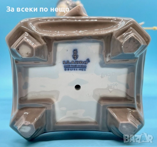 Lladro Spain  Japanese Geisha “Teruko” w/ Folded Parasol  “Гейшата” Код P1697, снимка 4 - Декорация за дома - 52960364