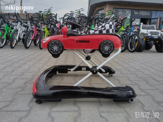 CANGAROO Проходилка CABRIO червен, снимка 2 - Проходилки - 53569070