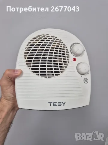 Вентилаторна печка Tesy, снимка 3 - Отоплителни печки - 56039375