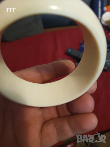 Стара гривна слонова кост, снимка 3 - Гривни - 53668478