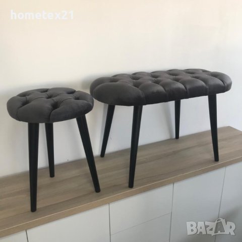 Тапицирани табуретки от 59лв за брой, снимка 8 - Столове - 42454795