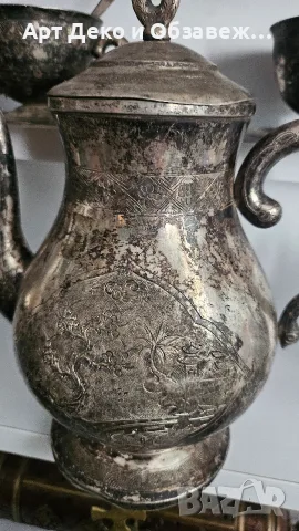 Старинен сервиз за кафе , снимка 2 - Сервизи - 56270741