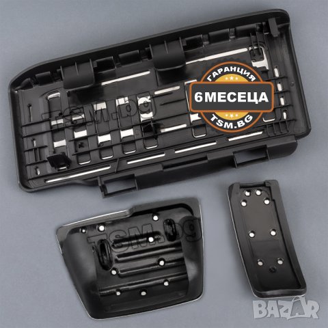 СПОРТНИ МЕТАЛНИ ТУНИНГ ПЕДАЛИ за SKODA OCTAVIA 3 4 SUPERB 3 KAROQ KODIAQ SEAT LEON 3 ШКОДА АВТОМАТИК, снимка 3 - Аксесоари и консумативи - 40829509