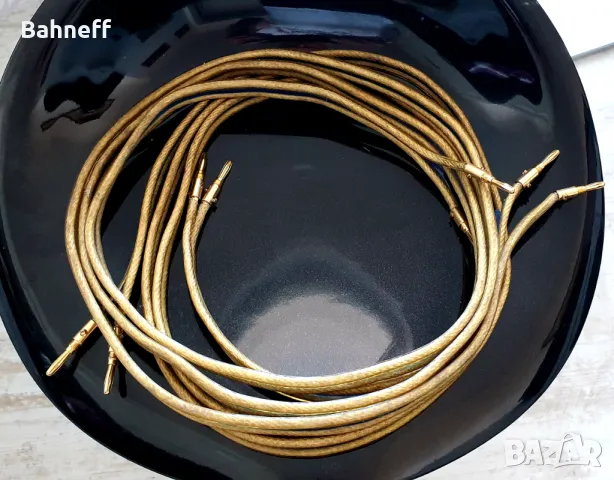 Кабел hifi сребърни  за озвучителна техника