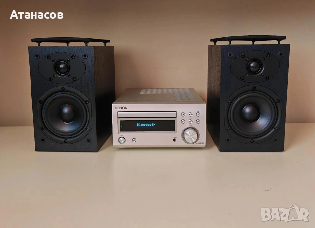 Микро Hi-Fi система Denon RCD-M41DAB + Тонколони SC-M41 Bluetooth & DAB+, снимка 3 - Аудиосистеми - 53660989