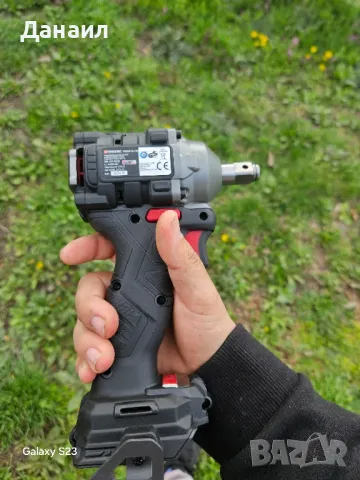 Акумулаторен ударен гайковерт Parkside PDSSAP 20-Li B2,с наковалня 1/2 и отвор на битове., снимка 8 - Винтоверти - 49754393