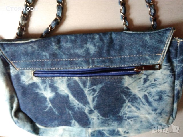 Чанта от дънков плат, снимка 5 - Чанти - 44369022