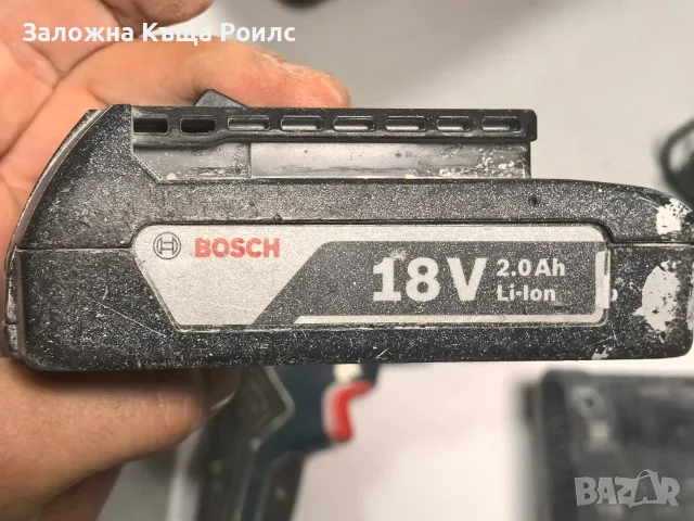 Акумулаторен ударен винтоверт Bosch GSB 180-LI Professional, снимка 5 - Винтоверти - 55712618