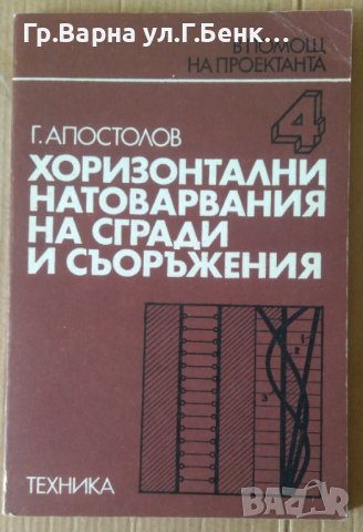Хоризонтални натоварвания на сгради и съоръжения  Г.Апостолов, снимка 1 - Специализирана литература - 42379522