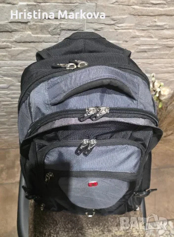 Голяма раница SWISSGEAR, носена веднъж. , снимка 6 - Раници - 56103496