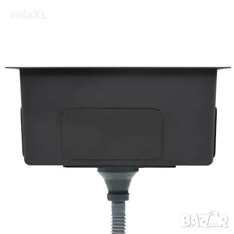 vidaXL Ръчно изработена кухненска мивка, неръждаема стомана, снимка 5 - Мивки - 56146070