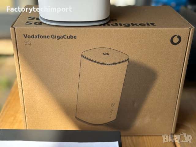 Модерен и мощен рутер за високоскоростен интернет 5G рутер Vodafone GigaCube (ZTE MC888 Ultra), снимка 2 - Рутери - 51473382
