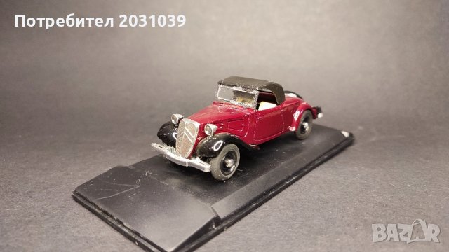 Citroen Cabriolet 1936 1/43, снимка 6 - Колекции - 44240645