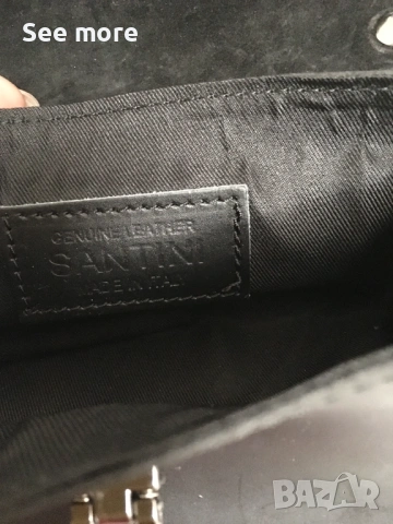 SANTINI Нова естествена кожа, снимка 9 - Чанти - 53222634
