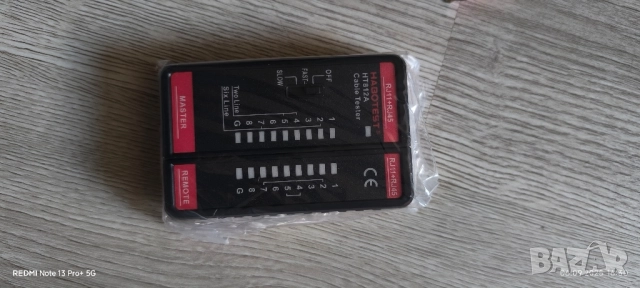 Тестер за LAN мрежови кабели RJ11+RJ45, снимка 2 - Друга електроника - 51740341