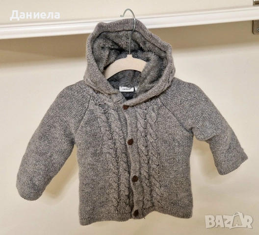 Бебешка жилетка Name it, размер 68 (4-6 месеца), снимка 6 - Жилетки и елечета за бебе - 53637619