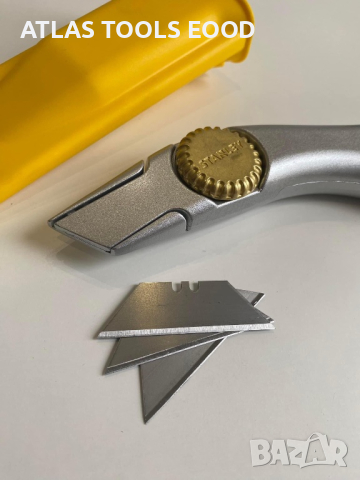 Stanley Метален макетен нож   + Кобур, снимка 3 - Други инструменти - 44810420