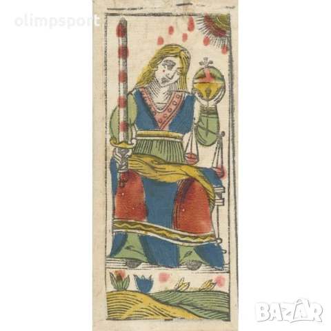 Карти Таро LoScarabeo Tarocchino Al Soldato - Limited Edition , снимка 3 - Карти за игра - 51329773