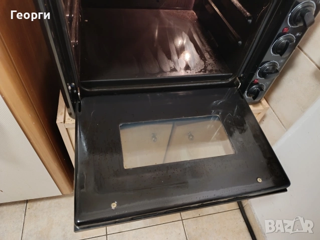 изключително запазена готварска печка Елдом/ Eldom с газов котлон LPG, снимка 6 - Печки, фурни - 53138130