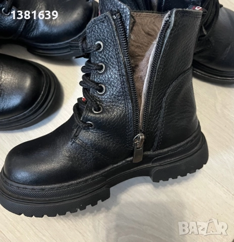 Детски ботуши топли от естествена кожа и топъл пух!, снимка 3 - Детски боти и ботуши - 52659099