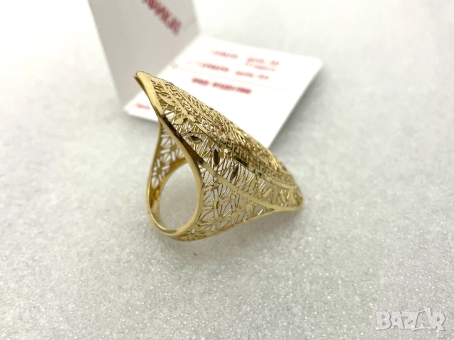 ЗАПАЗЕН ЗА КЛИЕНТ! Дамски Златен Пръстен-3,229 грама, 14К (проба 585), снимка 5 - Пръстени - 51441956