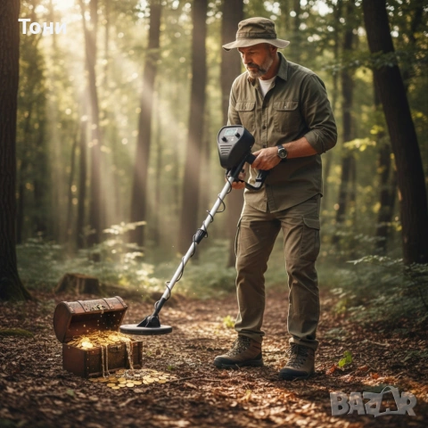 Водоустойчив металотърсач за злато, сребро, монети и съкровища K-1374, снимка 2 - Нумизматика и бонистика - 53539753