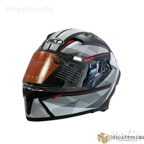 Каска за мотор 108 - размер XL - Matt Black/Red, снимка 5 - Аксесоари и консумативи - 50576784