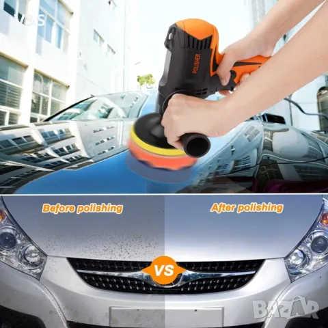  полираща машина  980W, Машини за полиране на мебели за автомобили Преносим комплект , снимка 3 - Бормашини - 48169950