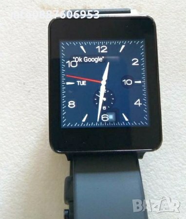 Смарт LG G Watch (W100) Titanium - | Always-on display | Snapdragon™ | Android Wear 2 |  IP67 | Wi-F, снимка 1