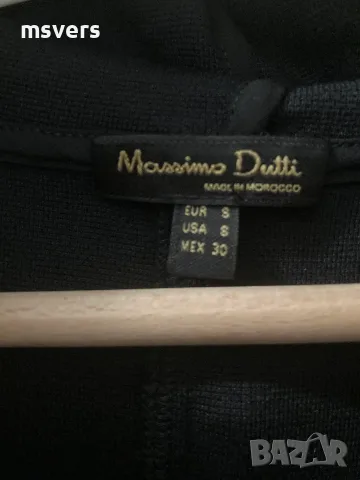 Рокля  Massimo Dutti, черна, снимка 9 - Рокли - 56395294