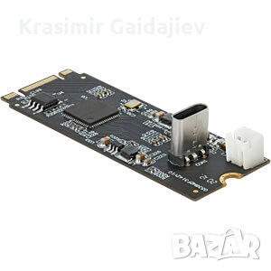 Конвертор M.2 Key B+M > USB 3.1-C, снимка 2 - Кабели и адаптери - 53095318
