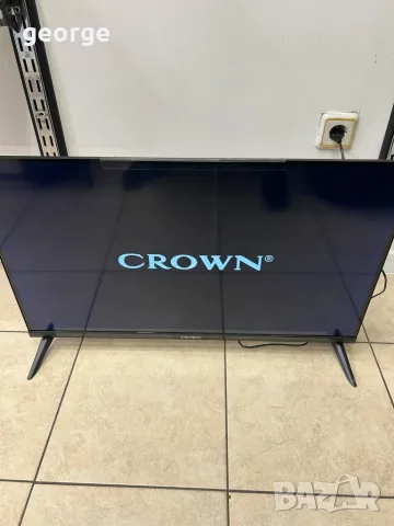 Смарт телевизор Crown 32FB02AWH SMART TV - 32 инча с гаранция