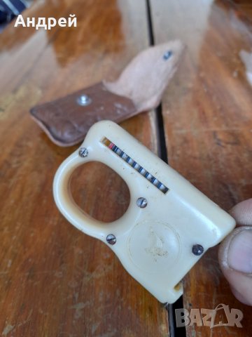 Старо рибарско кантарче,ролетка Tokoz, снимка 5 - Други ценни предмети - 35972379