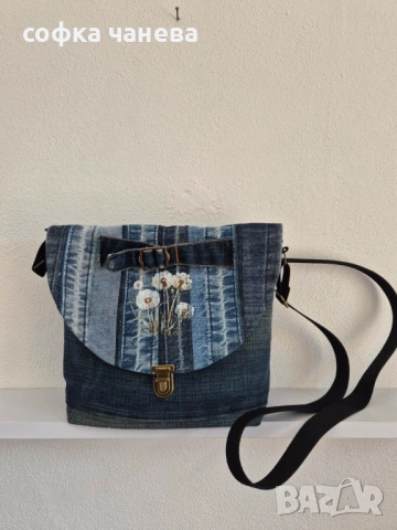  нова дънкова чанта 