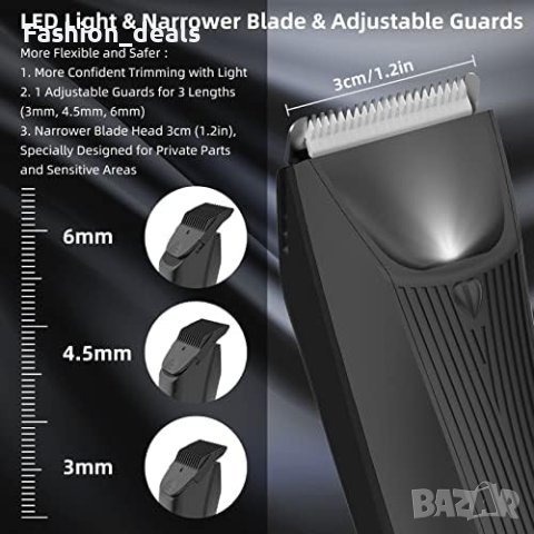 Нов тример машинка електрическа мъжка самобръсначка за тялото, снимка 6 - Друга електроника - 41477150