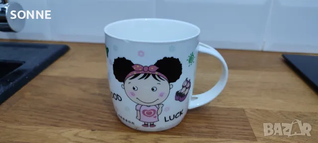 Китайски порцелан - чаша за чай и кафе с пожелание, снимка 5 - Чаши - 48557697