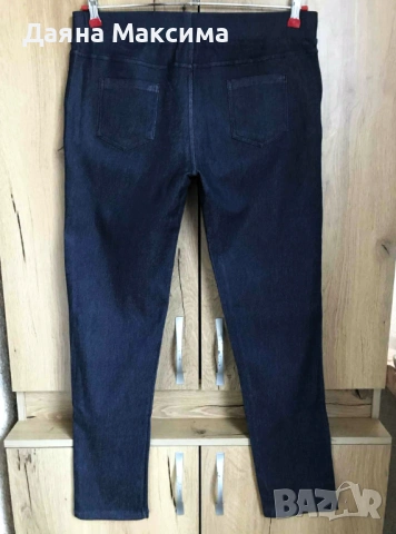 ХЛ дънки FLORA с ласт. колан✅8 ЕВРО последни, снимка 3 - Дънки - 53642447