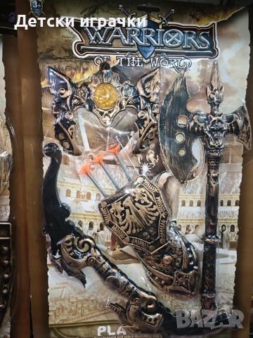 Рицарски комплект с меч, с щит, с лък, 3 модела, снимка 3 - Други - 52818983