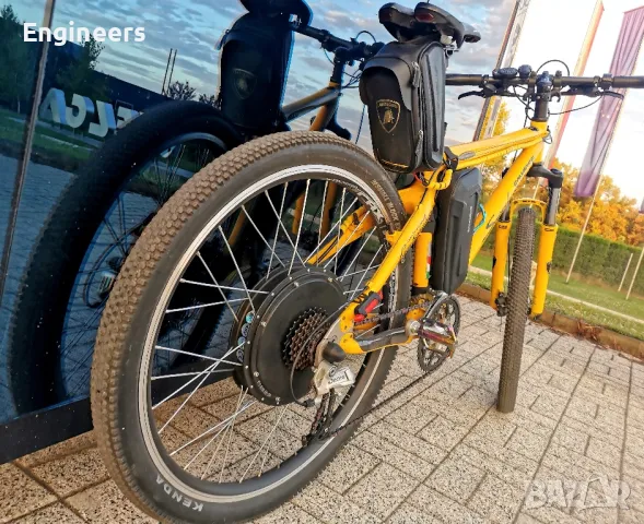  Електрически Велосипед Lamborghini CARBON Рамка, снимка 8 - Велосипеди - 36817747