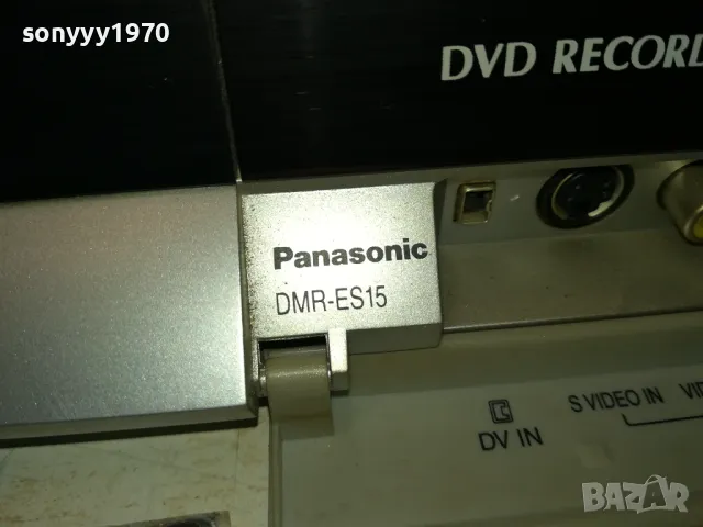 заявен-PANASONIC DMR-ES15 RECORDER DVD 0411241413LNWCR, снимка 8 - Плейъри, домашно кино, прожектори - 47835005