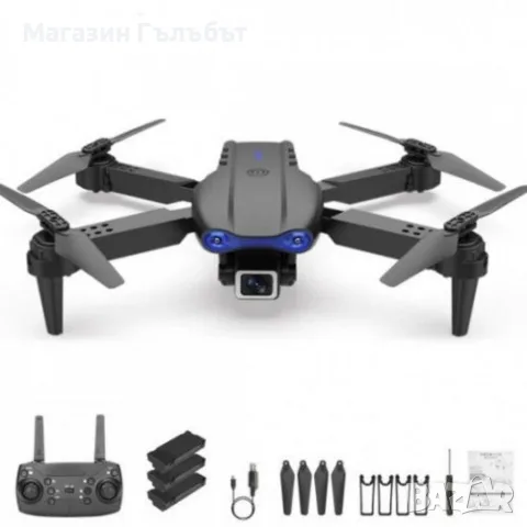 Дрон с две камери DUAL 4K CAMERAS, снимка 2 - Дронове и аксесоари - 56107190
