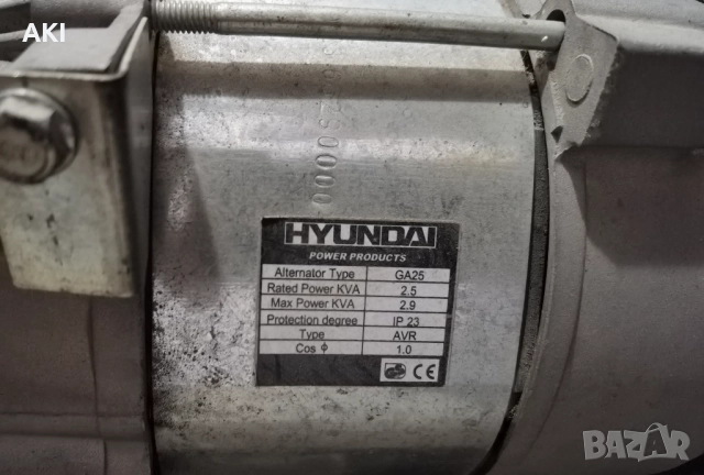 Генератор за ток hyundai 