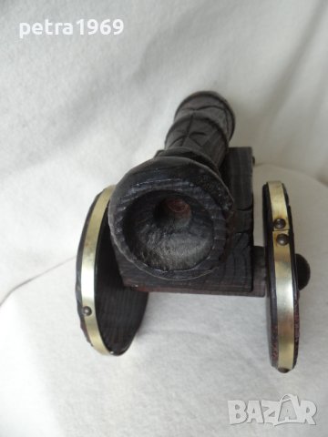 Ръчно изработен дървен топ, снимка 3 - Други ценни предмети - 41739322