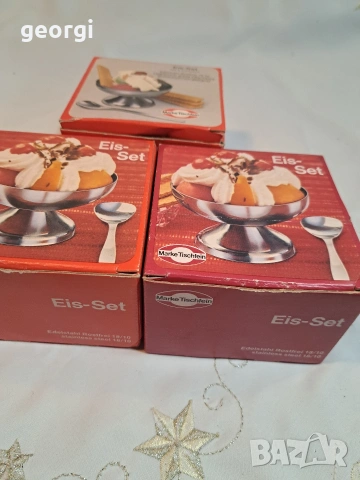 немски иноксови купички за сладолед 34/2, снимка 9 - Аксесоари за кухня - 53786809